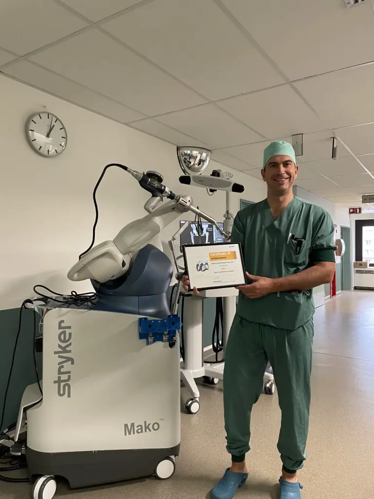 Al meer dan 200 heupprotheses geplaatst via robotchirurgie
